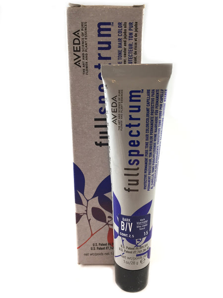 AVEDA FULL SPECTRUM PERMANENT Dark B/V PURE TONE hair color creme PROTECTIVE