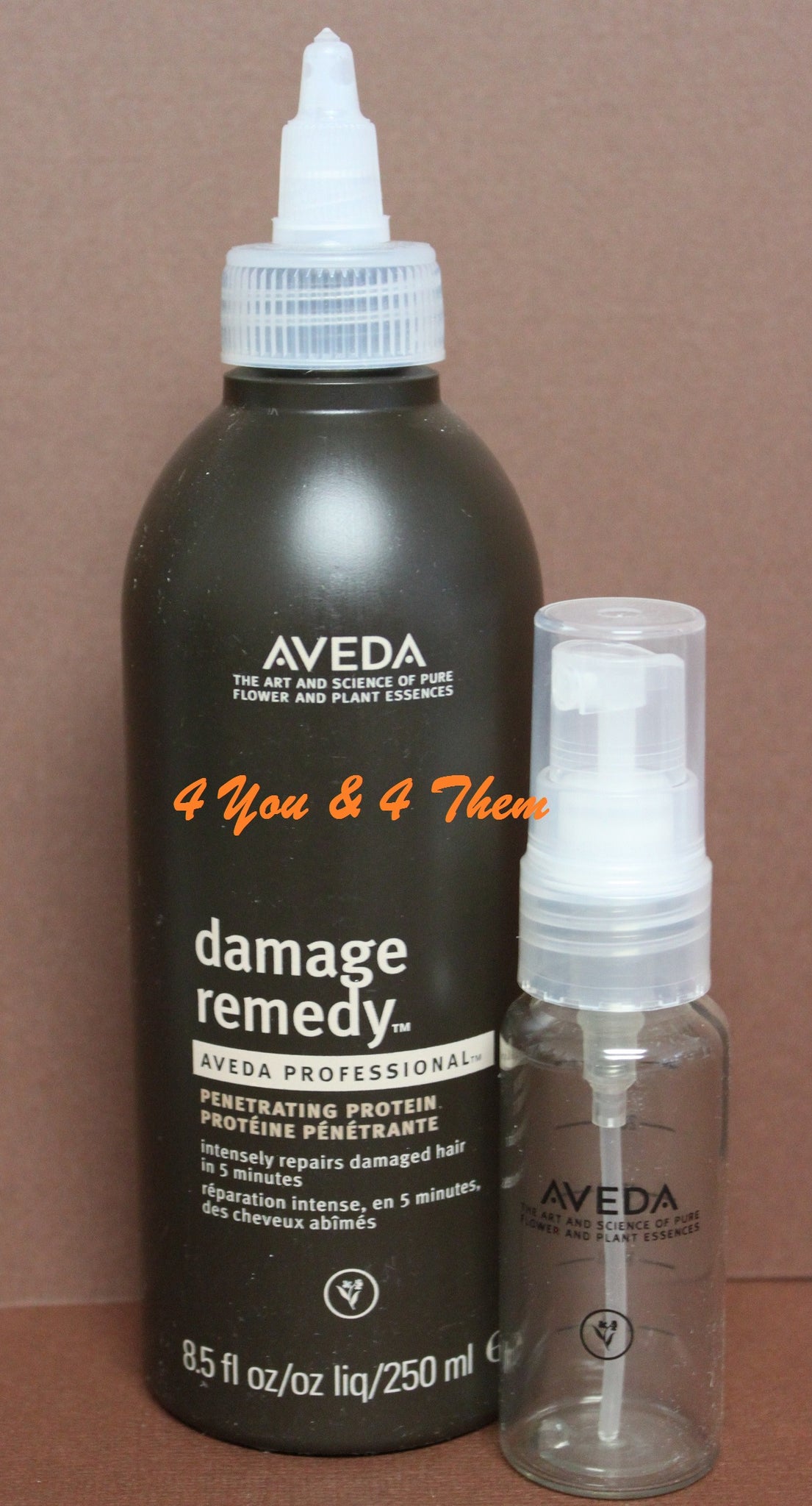 AVEDA Professional Damage Remedy penetrating protein 250ml 8.5oz (free spray bottle)