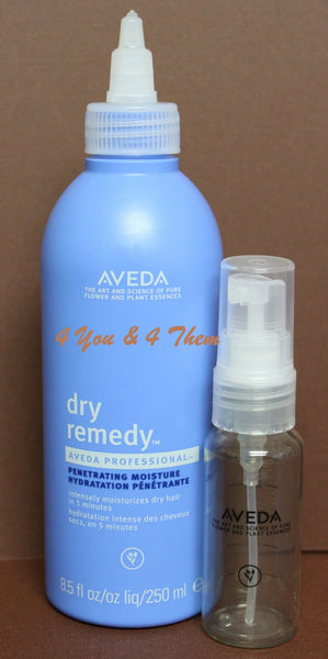 AVEDA Professional Dry Remedy penetrating moisture 250ml 8.5oz (free spray bottle)