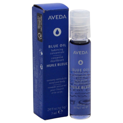 AVEDA Blue Oil Balancing concentrate rare DISCONTINUED 7ml rollerball