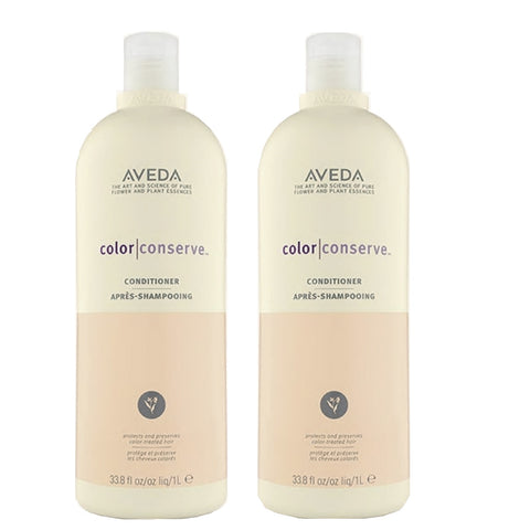 AVEDA Color Conserve Shampoo and Conditioner Liter 33.8oz Duo Set
